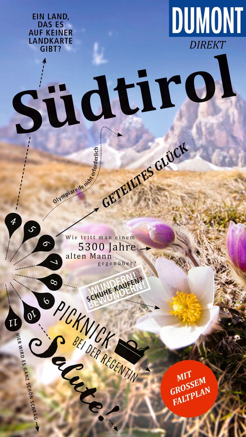 Cover: 9783616000299 | DuMont direkt Reiseführer Südtirol | Mit großem Faltplan | Kuntzke