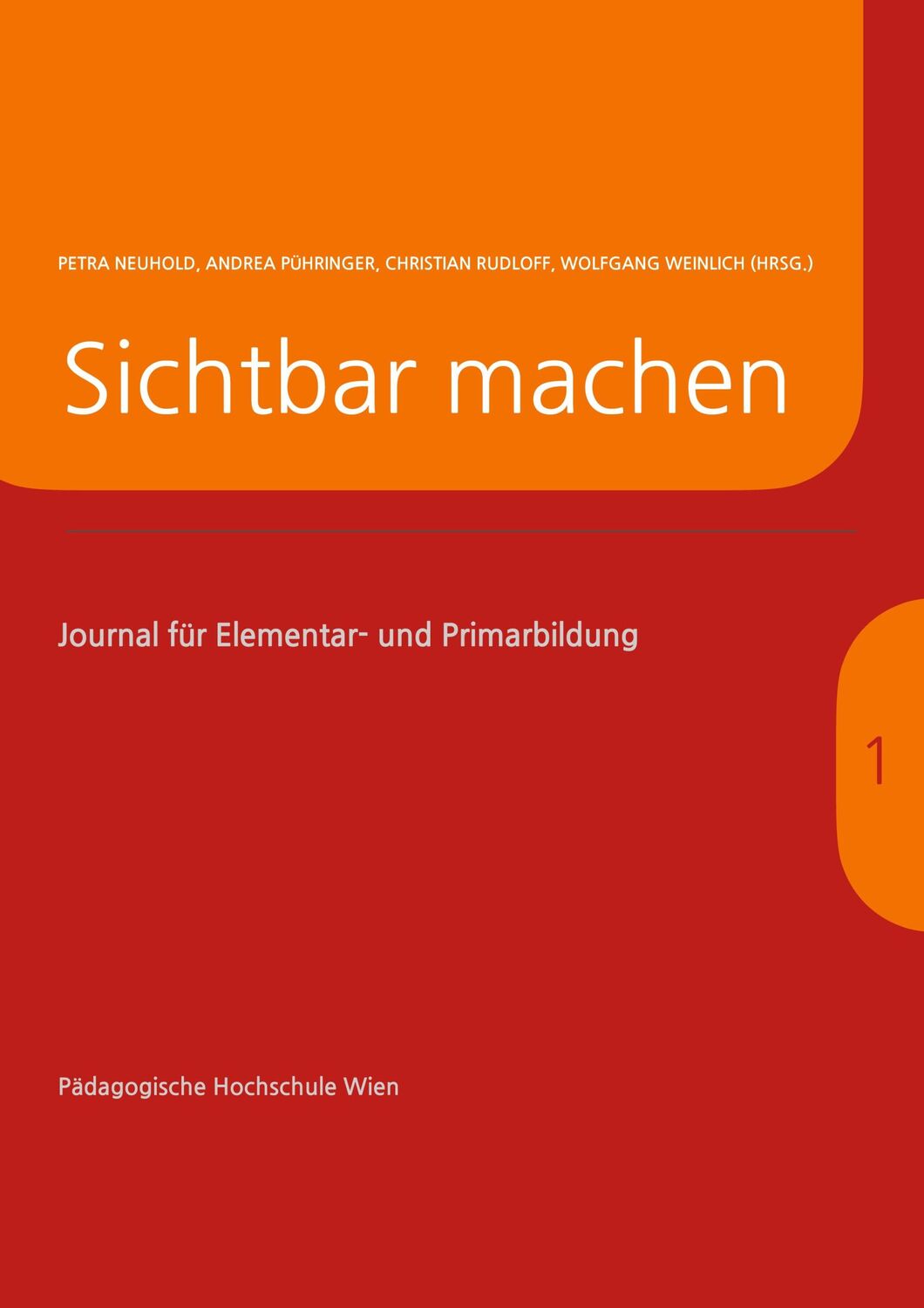 Cover: 9783347661844 | Journal für Elementar- und Primarbildung | Sichtbar machen! | Buch