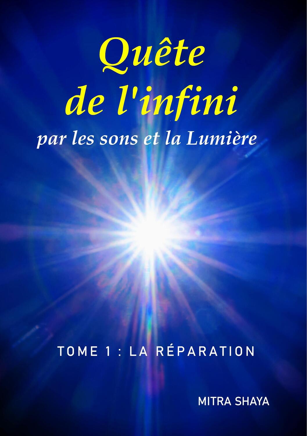 Cover: 9782322188079 | Quête de l'infini par les sons et la Lumière, Tome 1: La Réparation