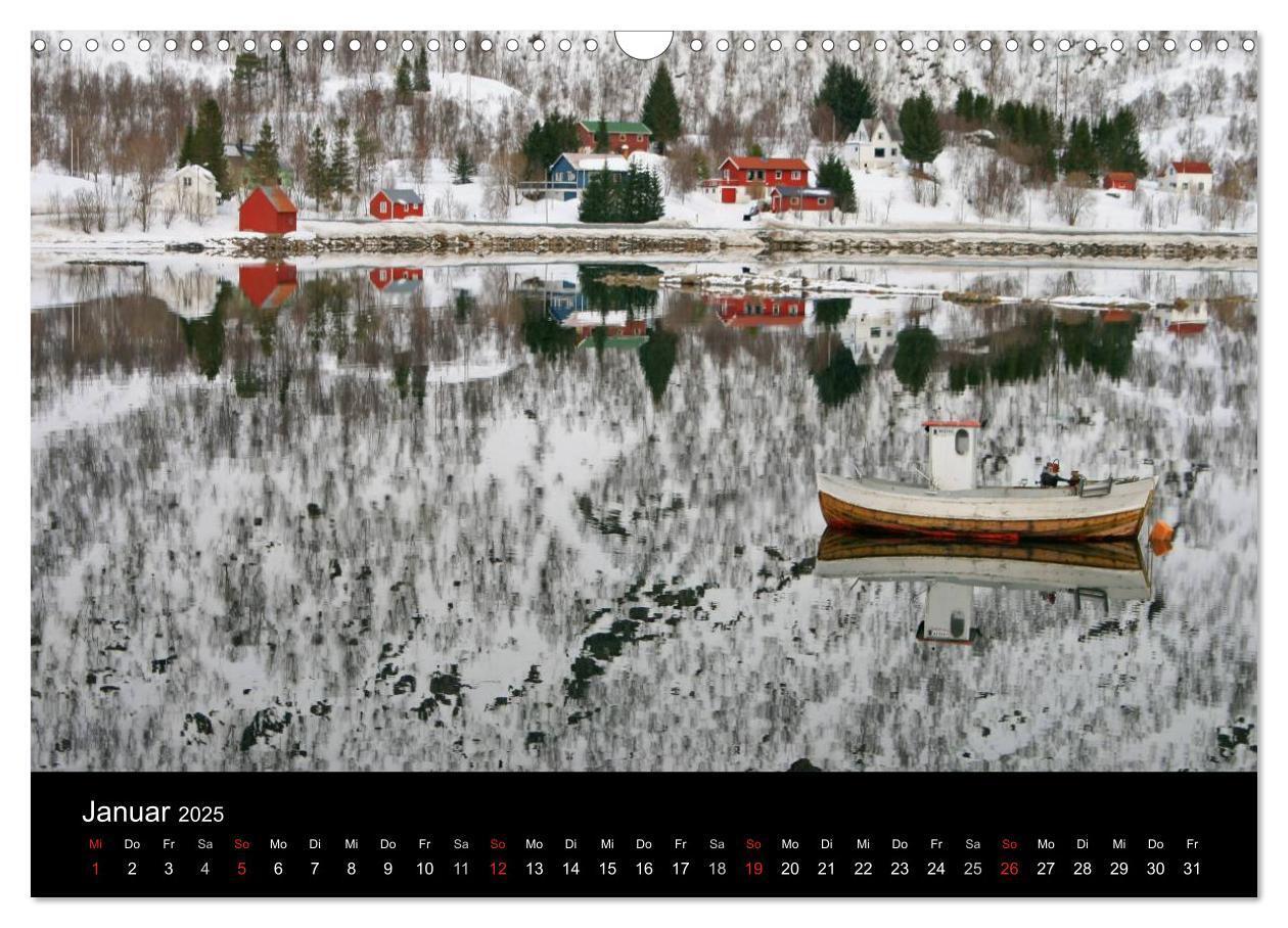 Bild: 9783435795321 | Norwegen 2025 (Wandkalender 2025 DIN A3 quer), CALVENDO Monatskalender