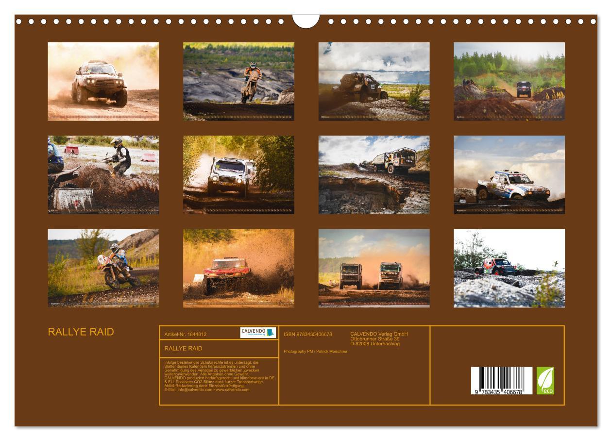 Bild: 9783435406678 | RALLYE RAID (Wandkalender 2025 DIN A3 quer), CALVENDO Monatskalender