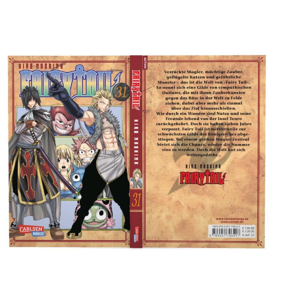 Bild: 9783551796417 | Fairy Tail. Bd.31 | Hiro Mashima | Taschenbuch | 208 S. | Deutsch