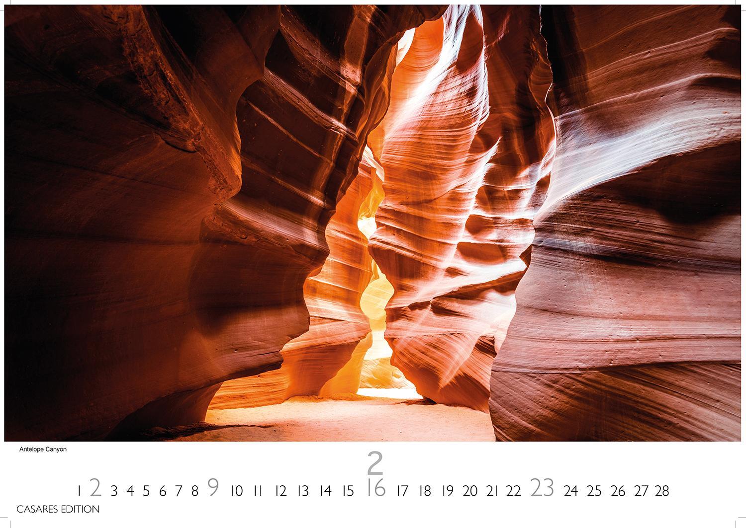 Bild: 9781835242681 | Nationalparks USA 2025 L 35x50cm | Kalender | 14 S. | Deutsch | 2025