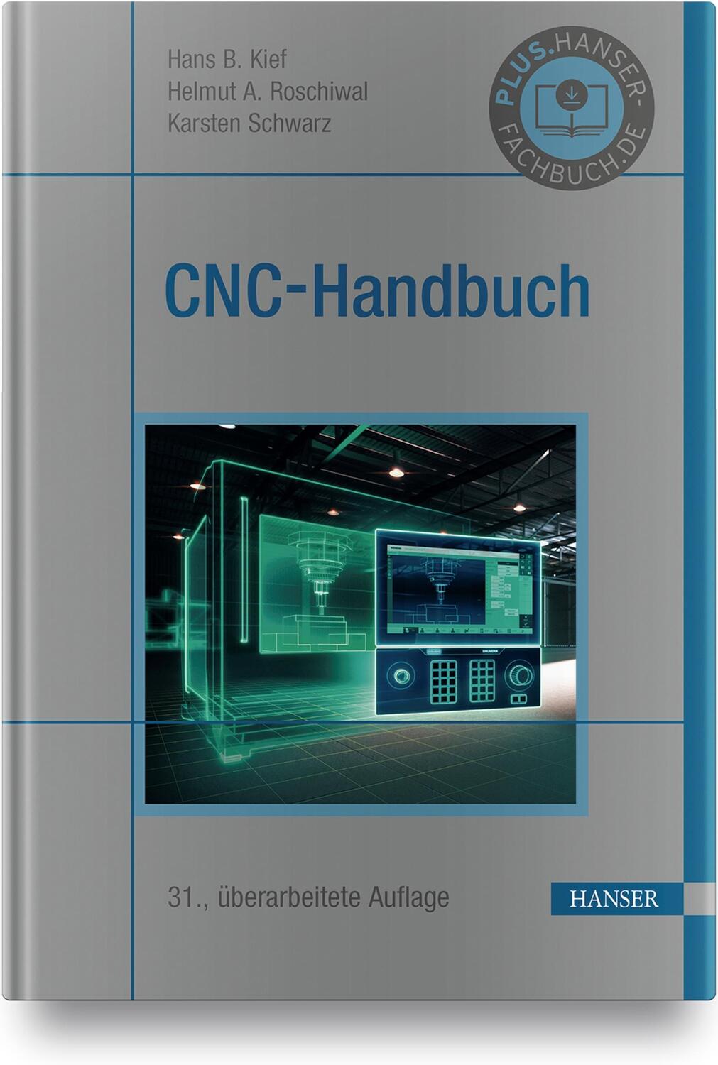 Cover: 9783446458772 | CNC-Handbuch | Hans B. Kief (u. a.) | Buch | Deutsch | 2020