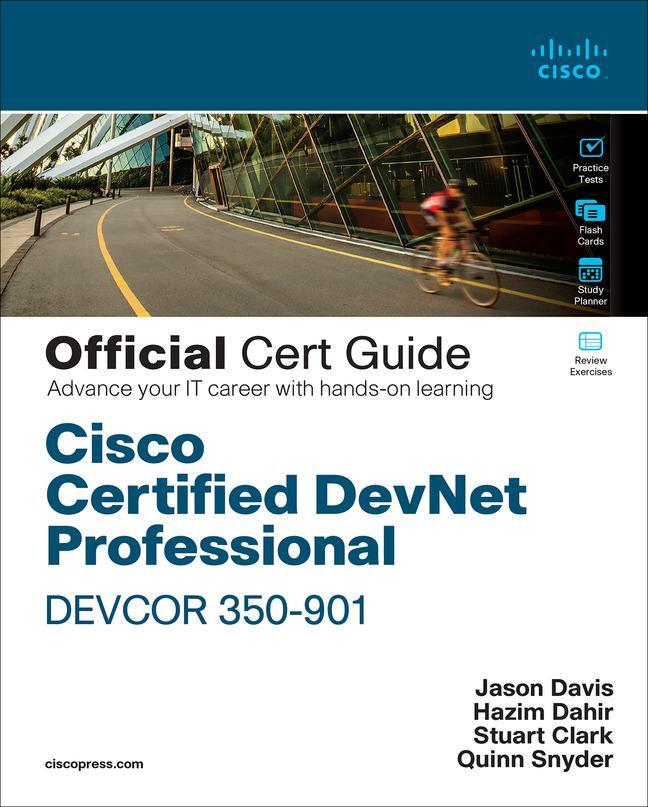 Cover: 9780137370443 | Cisco Certified DevNet Professional DEVCOR 350-901 Official Cert Guide