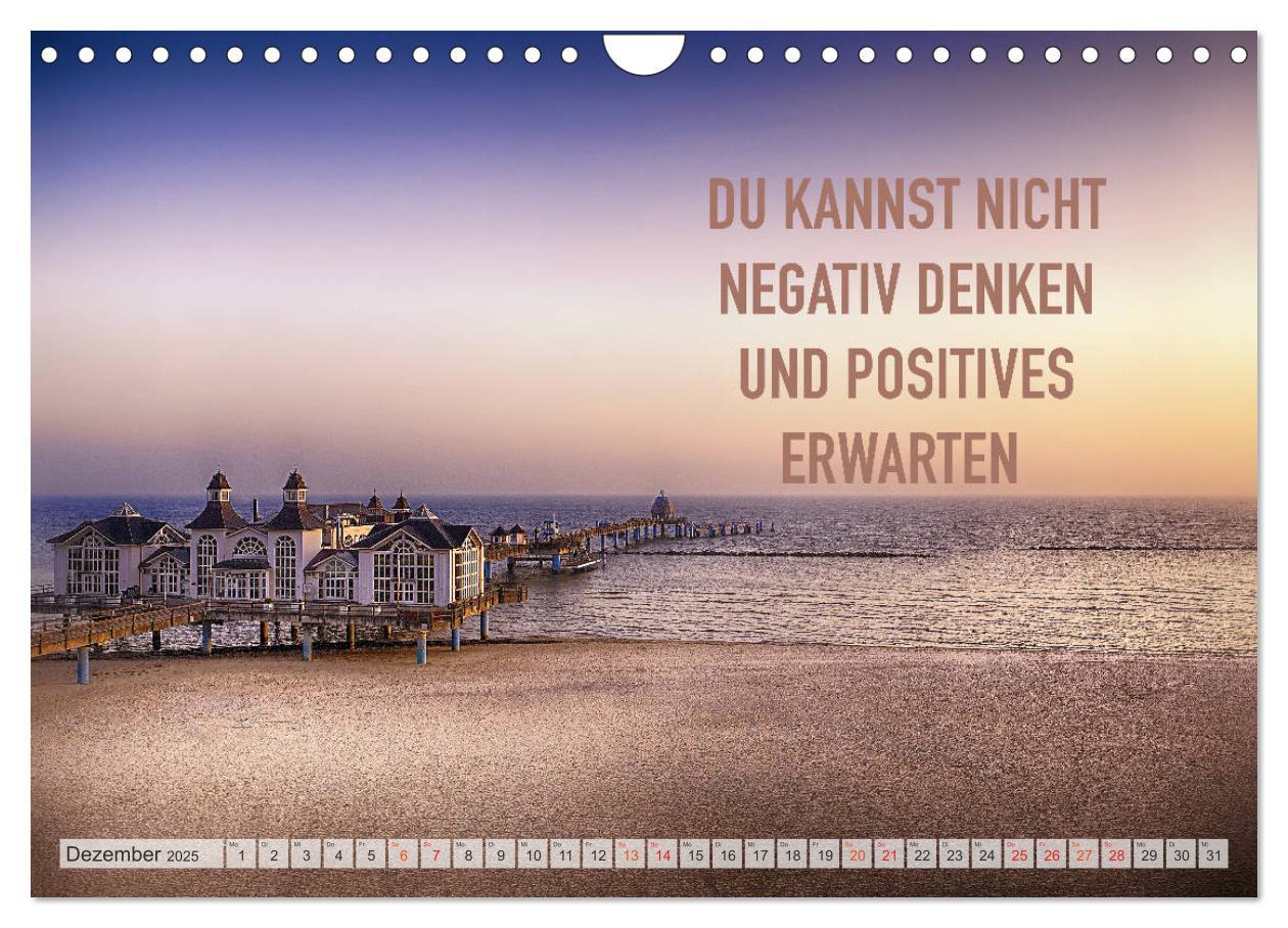 Bild: 9783435123391 | Motivation und Meer (Wandkalender 2025 DIN A4 quer), CALVENDO...