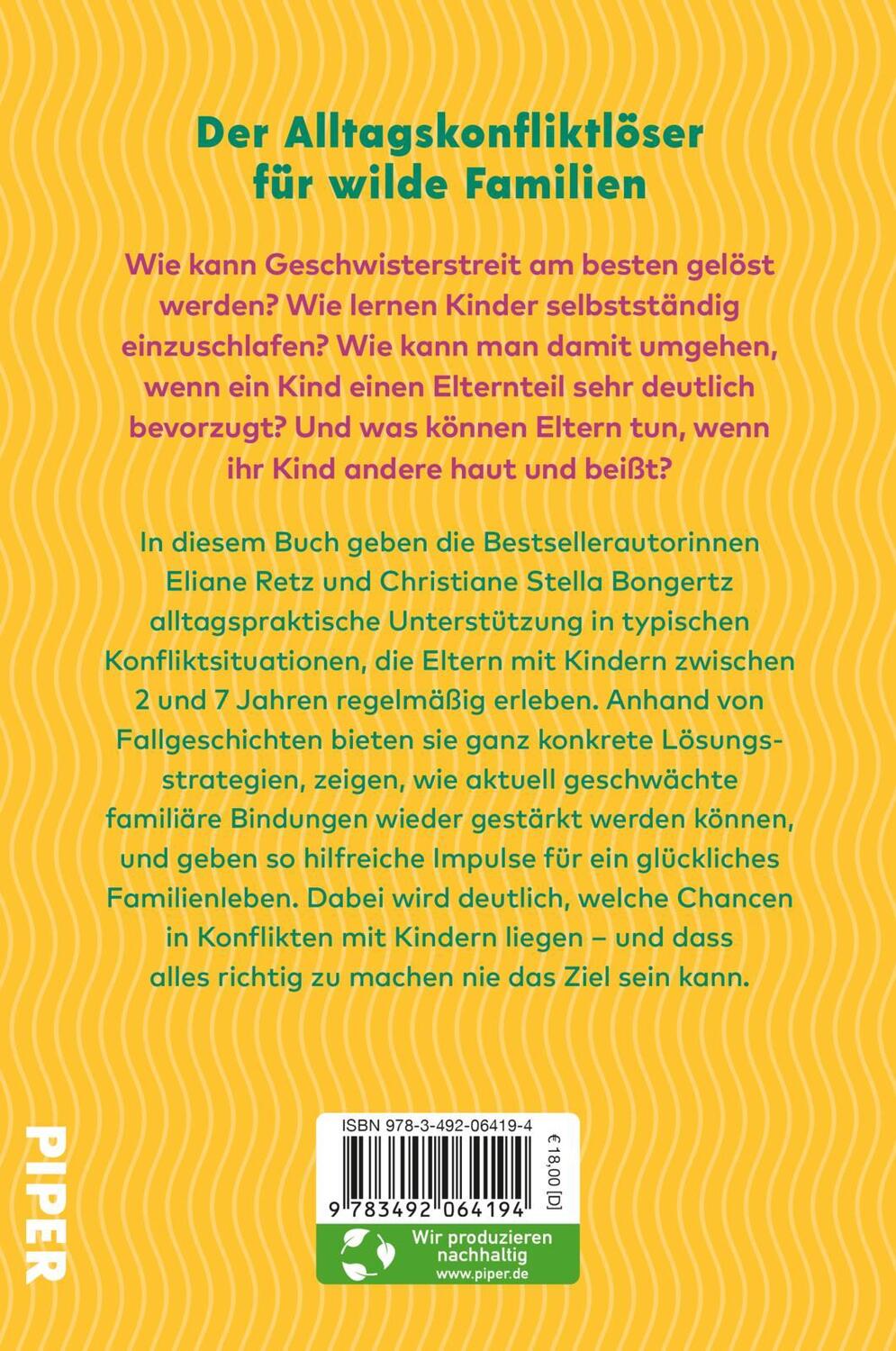 Rückseite: 9783492064194 | Wild Family | Eliane Retz (u. a.) | Taschenbuch | 384 S. | Deutsch