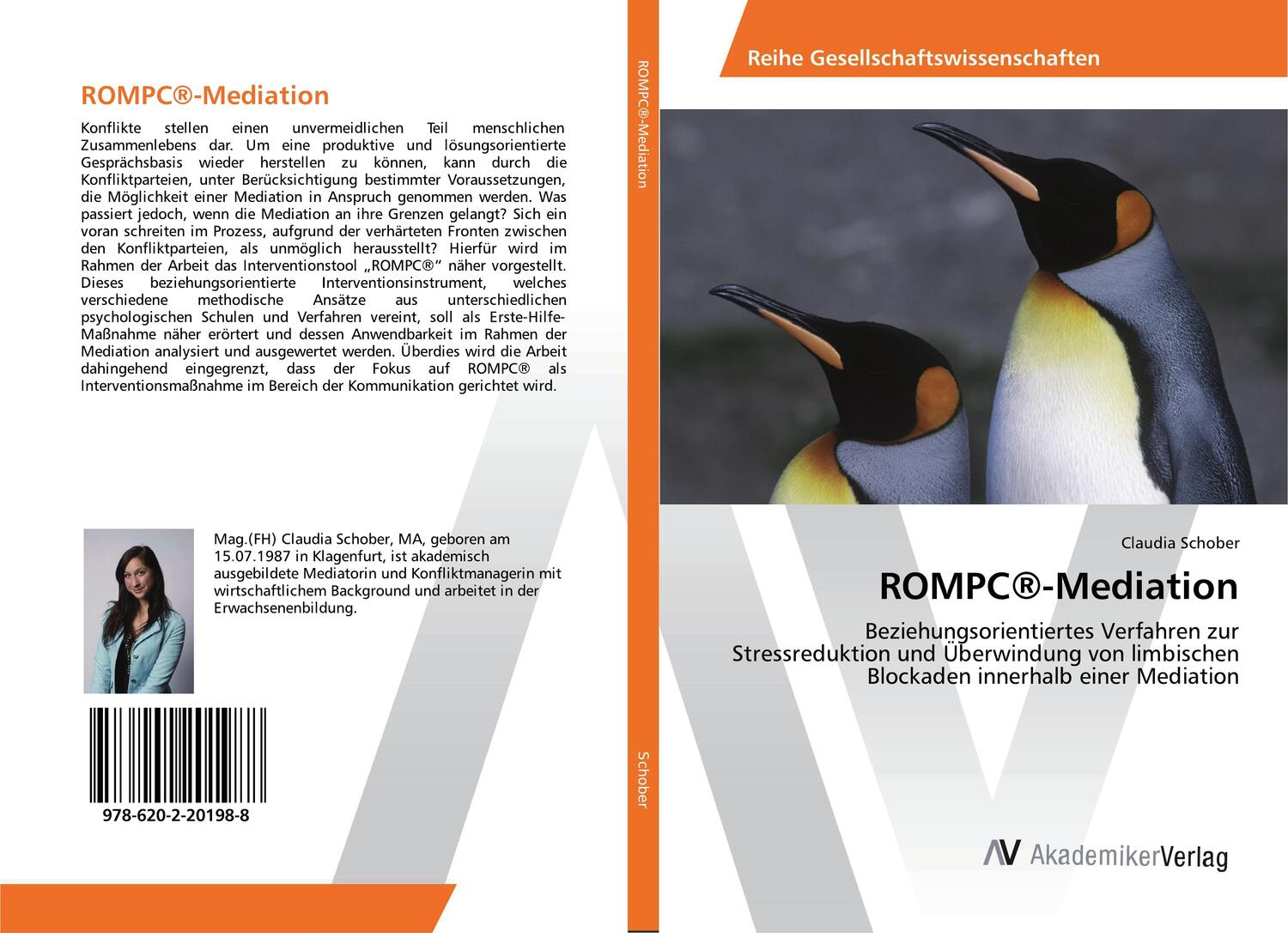 Cover: 9786202201988 | ROMPC®-Mediation | Claudia Schober | Taschenbuch | Paperback | 128 S.