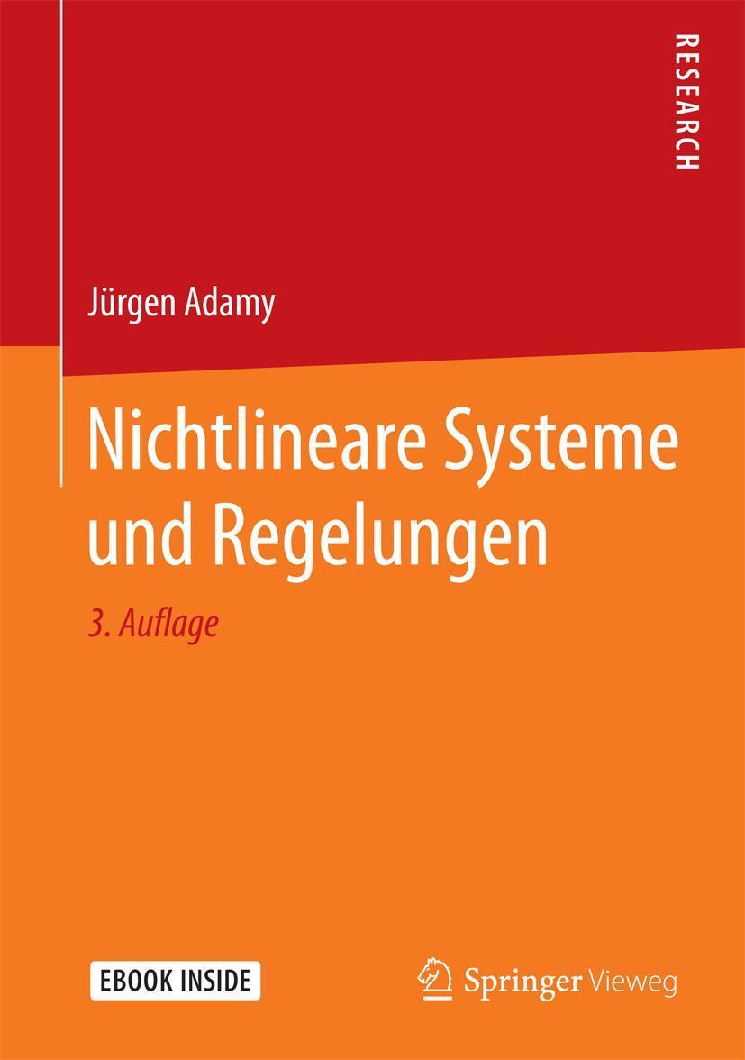Cover: 9783662556849 | Nichtlineare Systeme und Regelungen | Jürgen Adamy | Bundle | 1 Buch