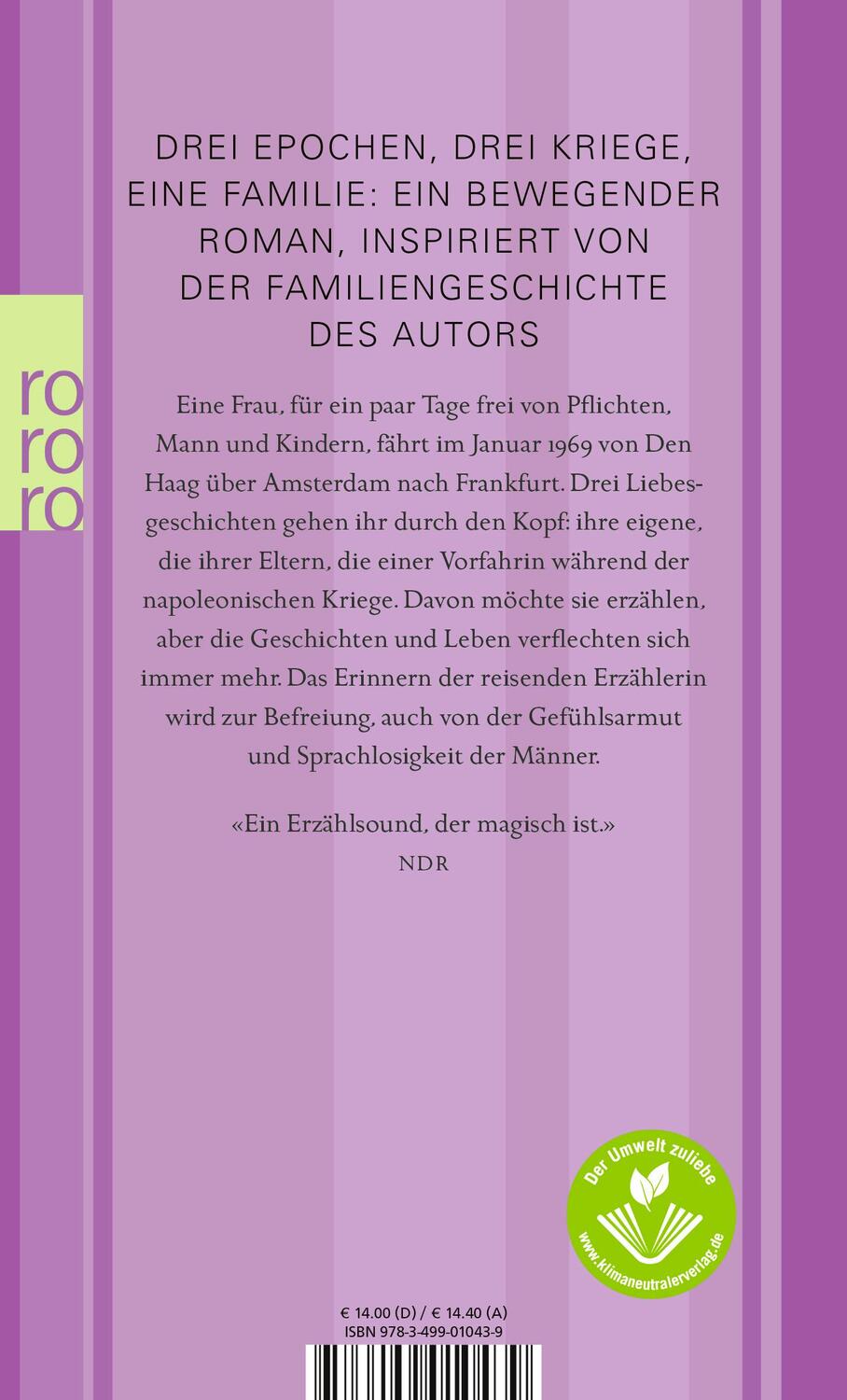 Rückseite: 9783499010439 | Die Liebesgeschichtenerzählerin | Friedrich Christian Delius | Buch