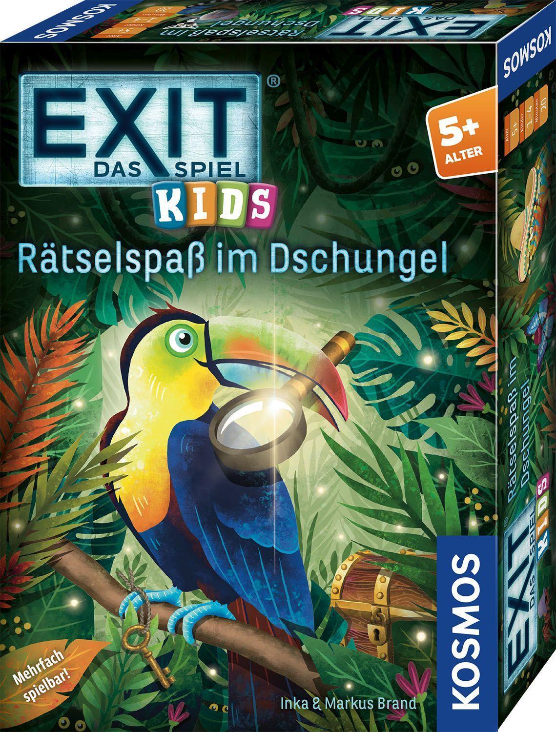 Cover: 4002051683375 | EXIT® - Das Spiel Kids: Rätselspaß im Dschungel | Inka Brand (u. a.)