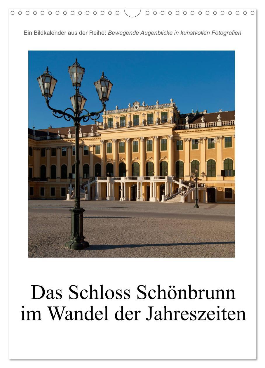 Cover: 9783457073438 | Schloss Schönbrunn im Wandel der Jahreszeiten (Wandkalender 2025...