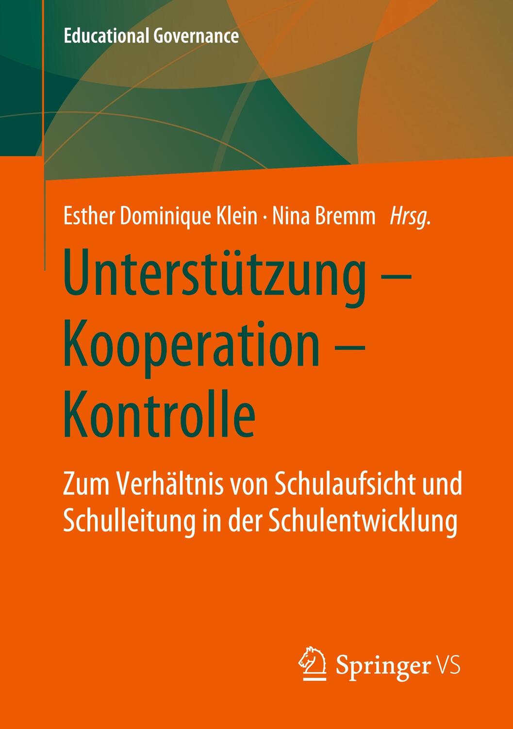 Cover: 9783658281762 | Unterstützung - Kooperation - Kontrolle | Klein (u. a.) | Taschenbuch