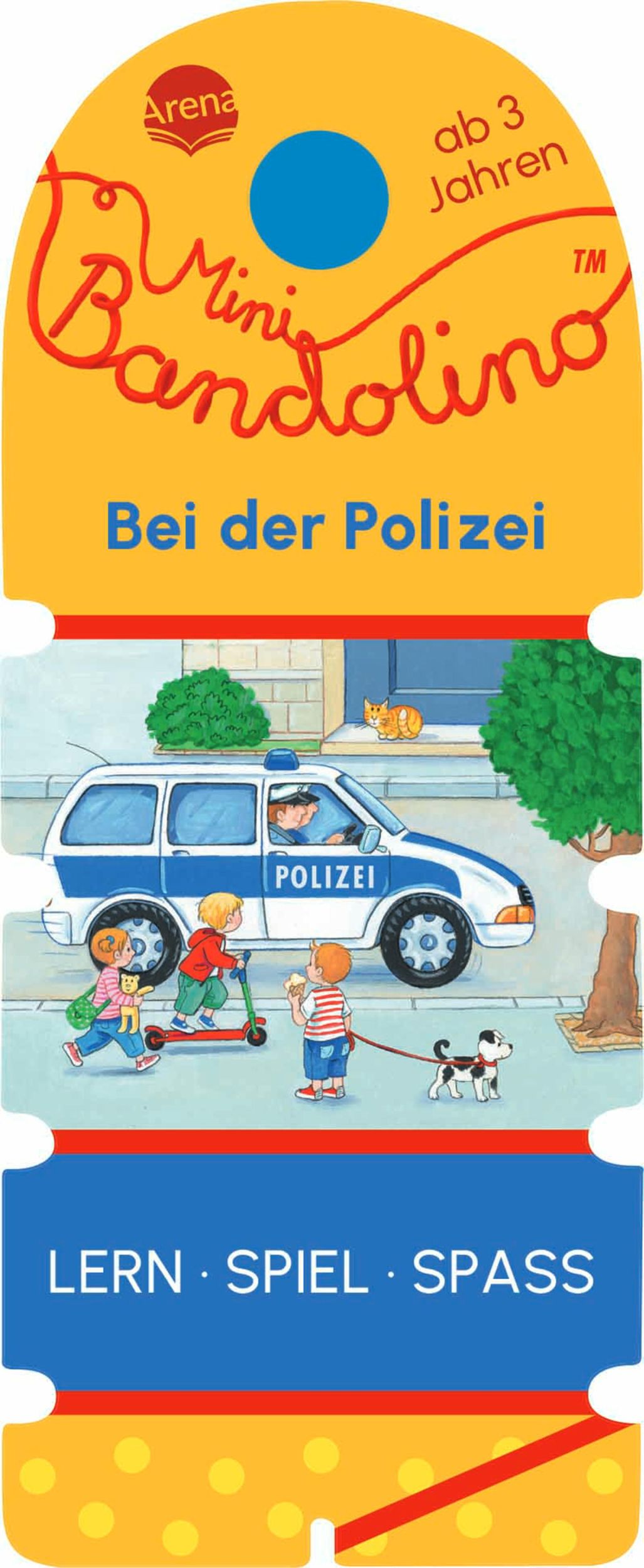 Cover: 9783401722160 | Mini Bandolino. Bei der Polizei | Heike Mertens | Taschenbuch | 12 S.