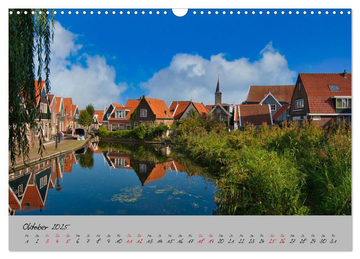 Bild: 9783383938511 | Streifzug durch Nordholland (Wandkalender 2025 DIN A3 quer),...