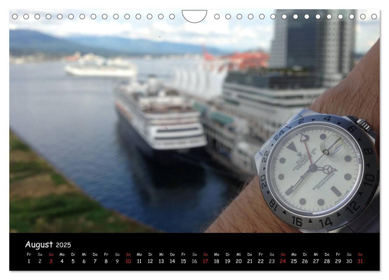 Bild: 9783435731251 | Watch Wristshots Worldwide (Wandkalender 2025 DIN A4 quer),...