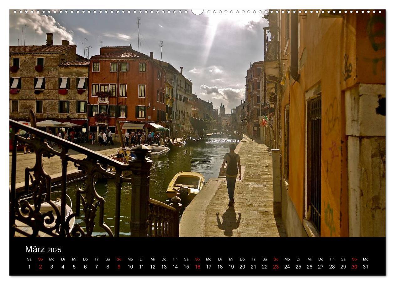 Bild: 9783435823468 | Venedig 2025 (Wandkalender 2025 DIN A2 quer), CALVENDO Monatskalender