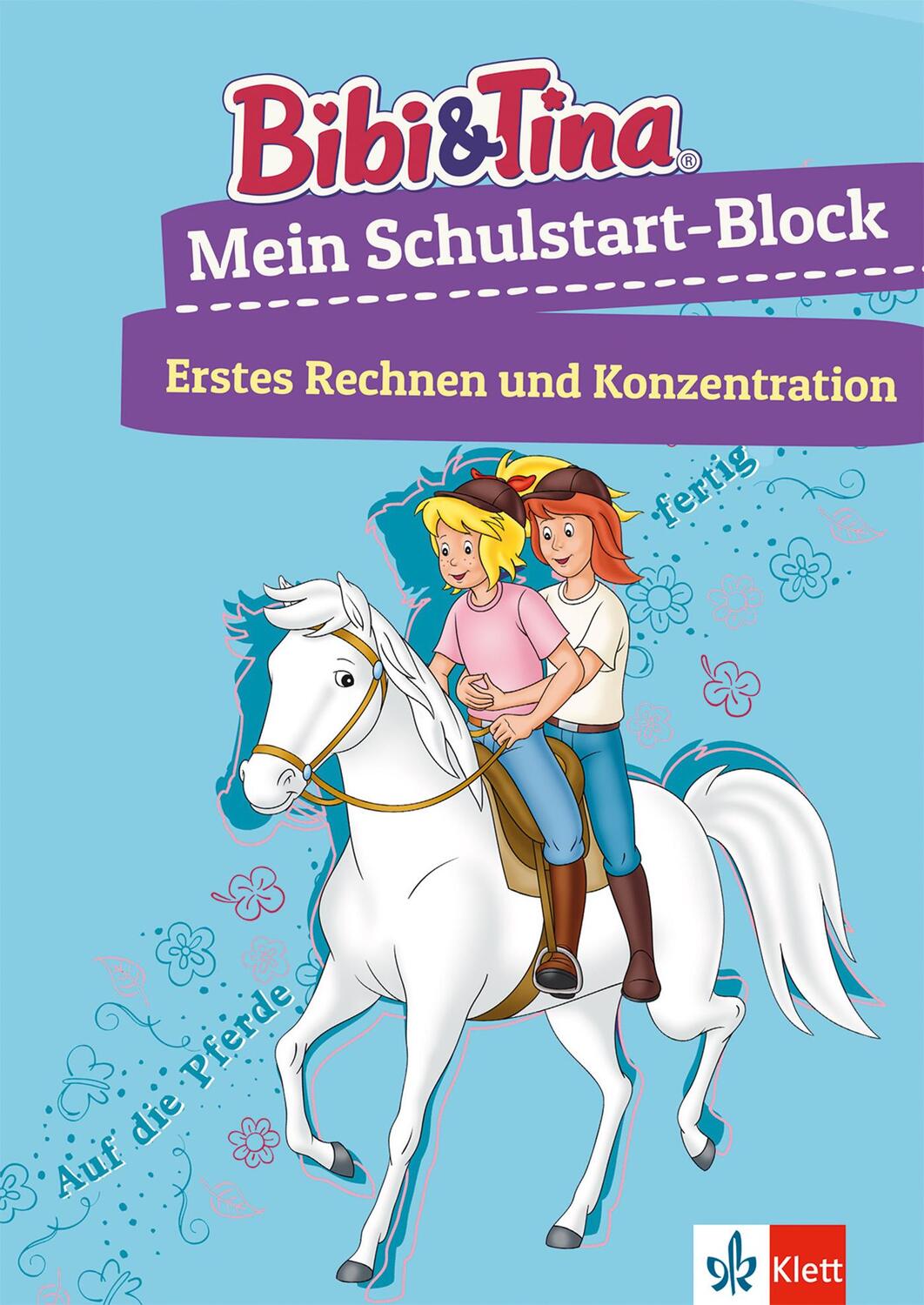 Cover: 9783129494974 | Bibi & Tina Mein Schulstart-Block. Erstes Rechnen und Konzentration...