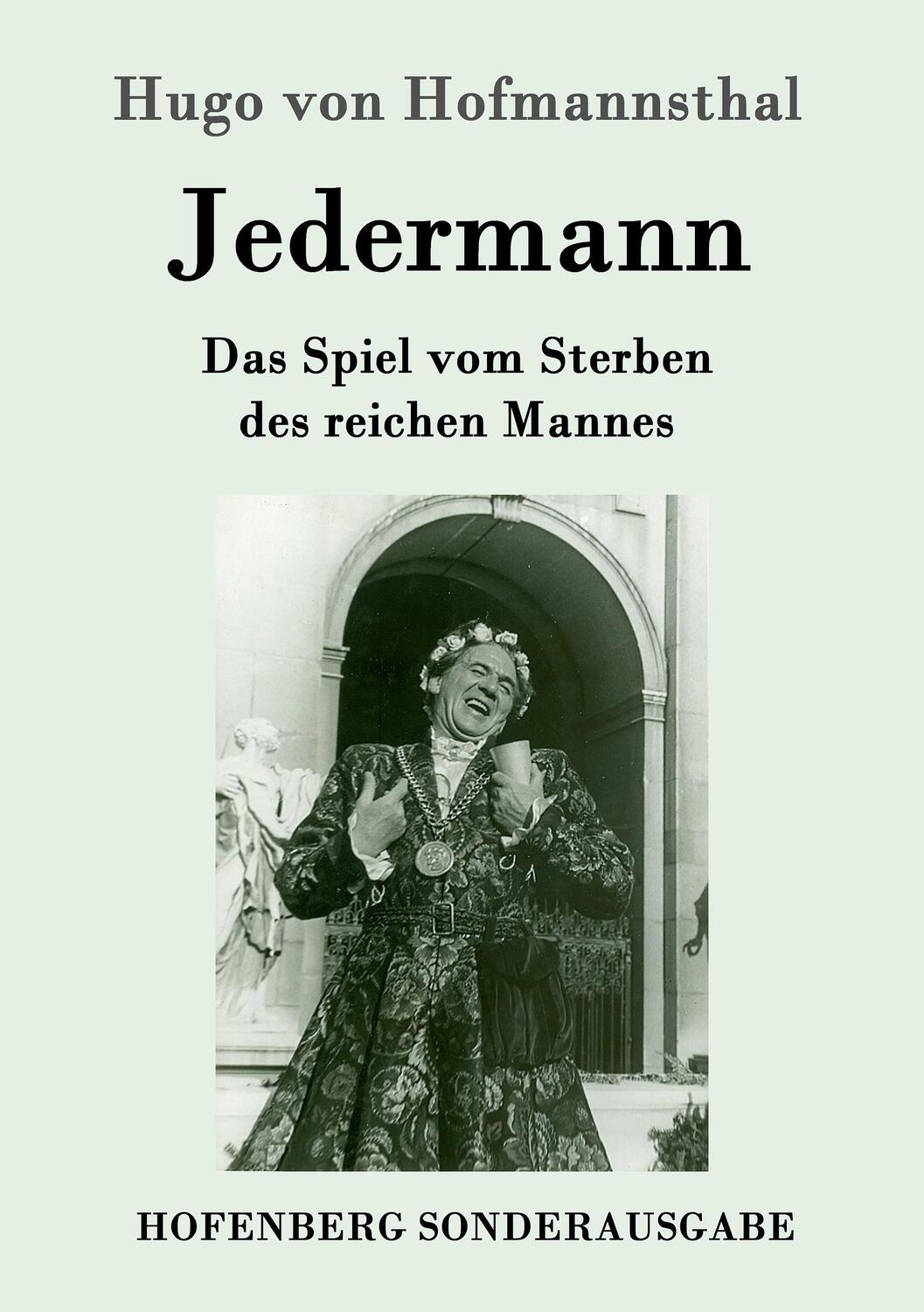 Cover: 9783843017435 | Jedermann | Das Spiel vom Sterben des reichen Mannes | Hofmannsthal