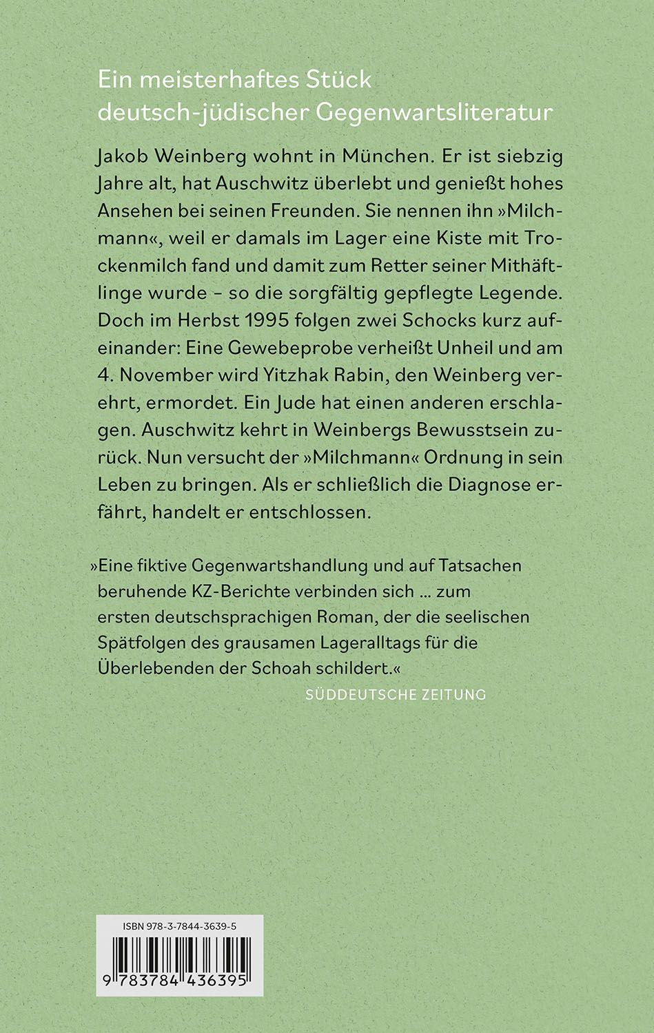 Bild: 9783784436395 | Der Milchmann | Roman | Rafael Seligmann | Taschenbuch | Deutsch