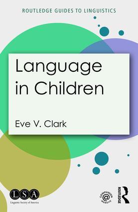 Cover: 9781138906075 | Language in Children | Eve V. Clark | Taschenbuch | Englisch | 2016