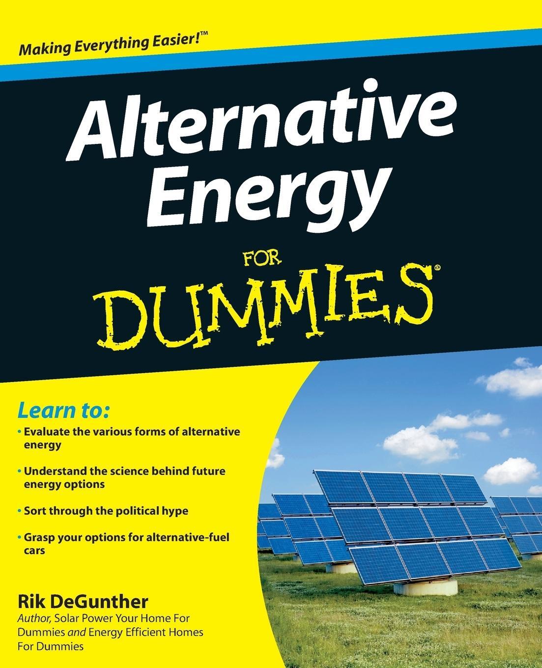 Cover: 9780470430620 | Alternative Energy For Dummies | Rik DeGunther | Taschenbuch