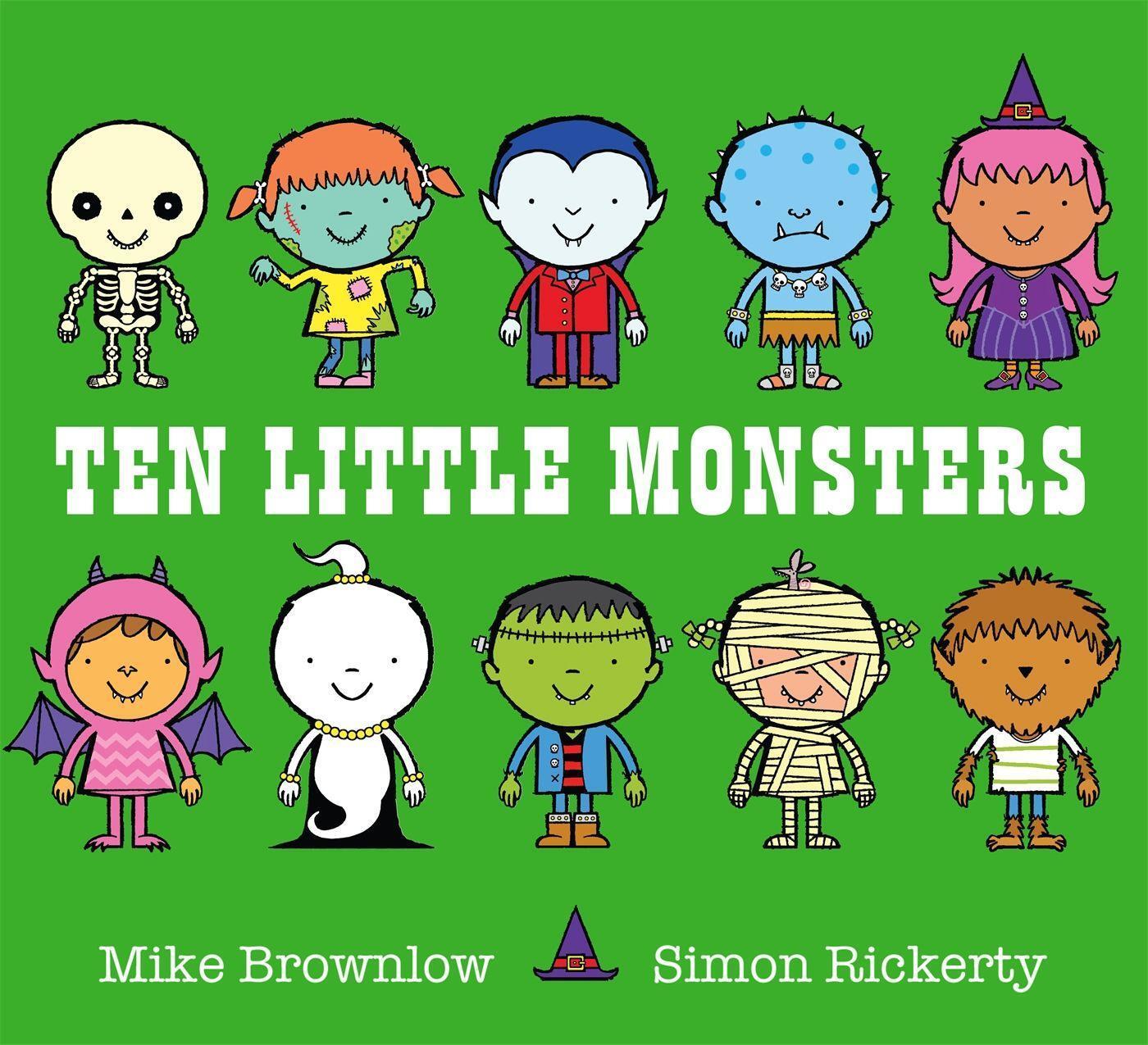 Cover: 9781408334034 | Ten Little Monsters | Mike Brownlow | Taschenbuch | Ten Little | 2016