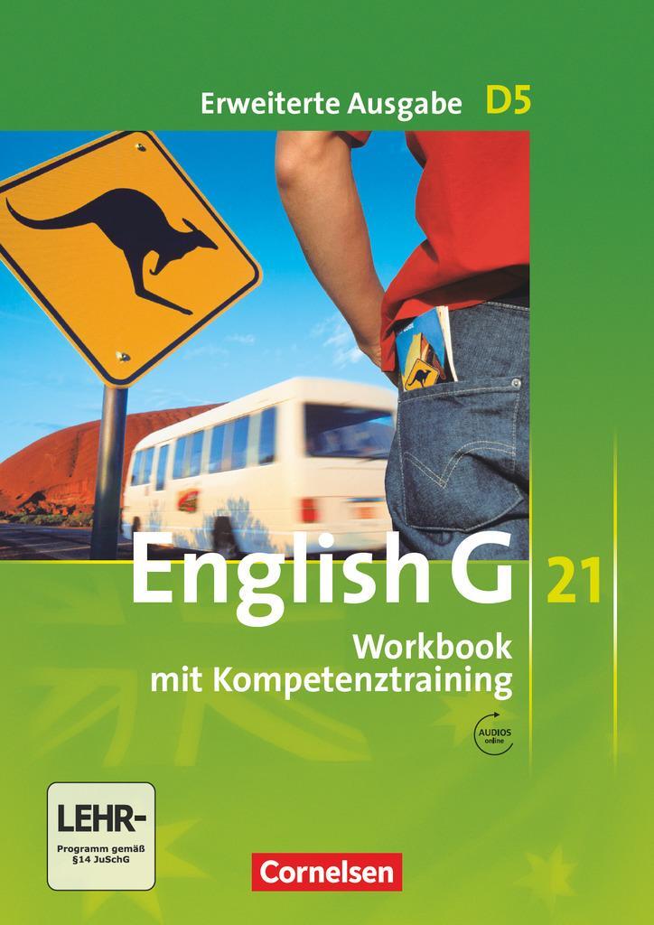 Cover: 9783060312504 | English G 21. Erweiterte Ausgabe D 5. Workbook Workbook mit Audios...