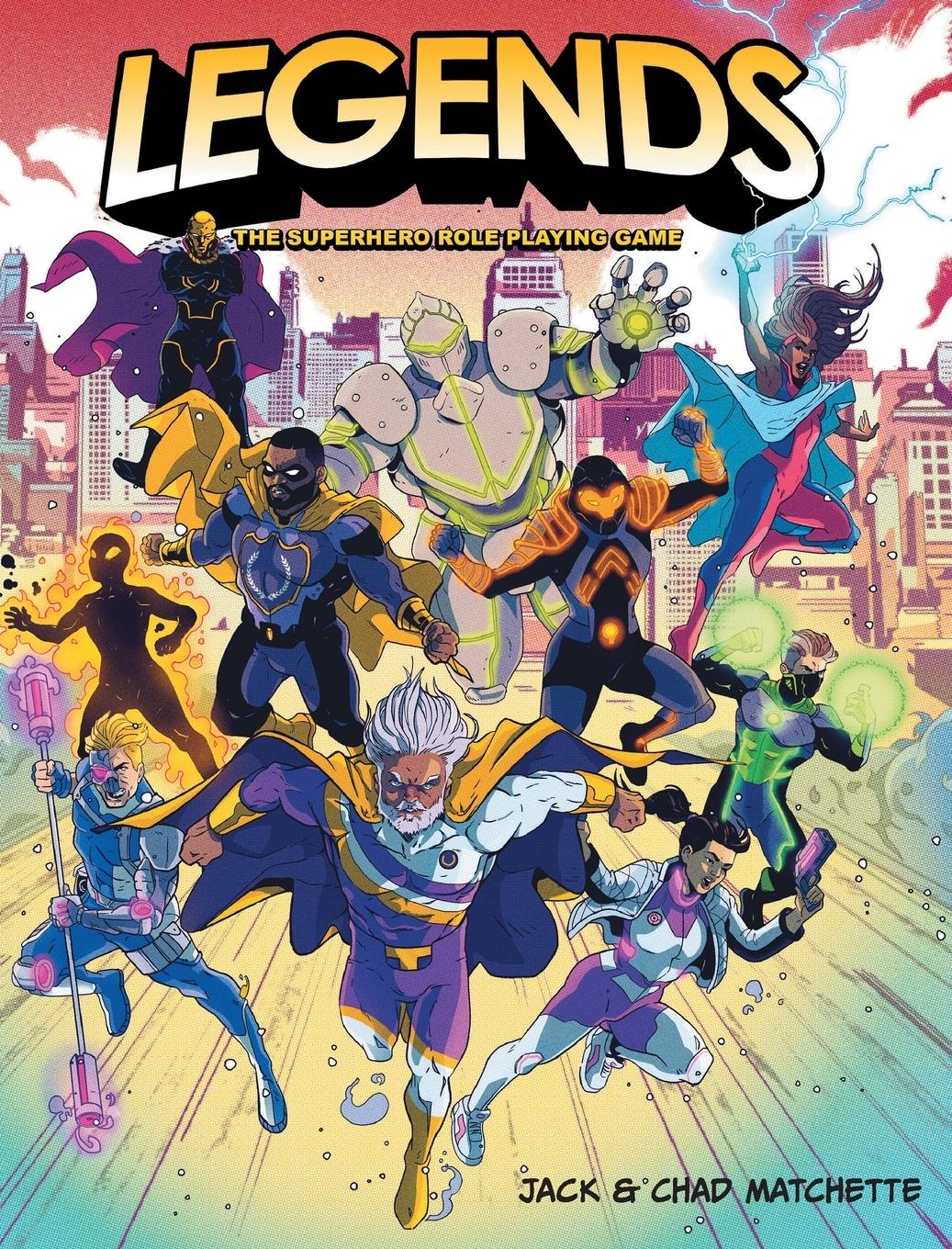 Cover: 9781039130692 | Legends | The Superhero Role Playing Game | Jack Matchette (u. a.)