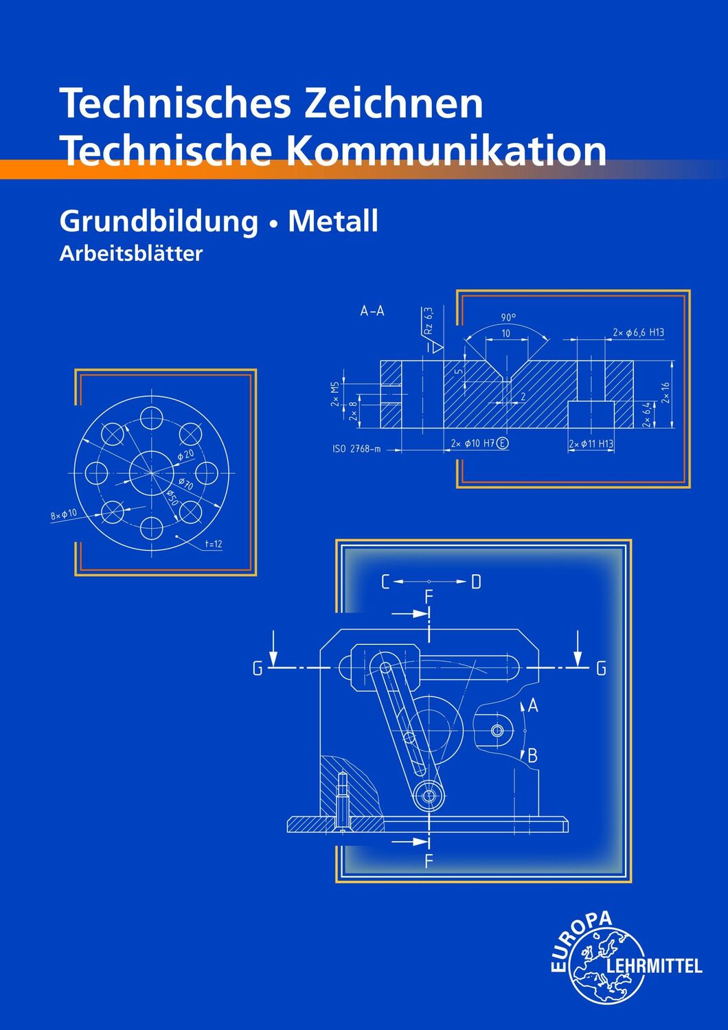 Cover: 9783758514258 | Technisches Zeichnen, Technische Kommunikation. Arbeitsblätter | Buch