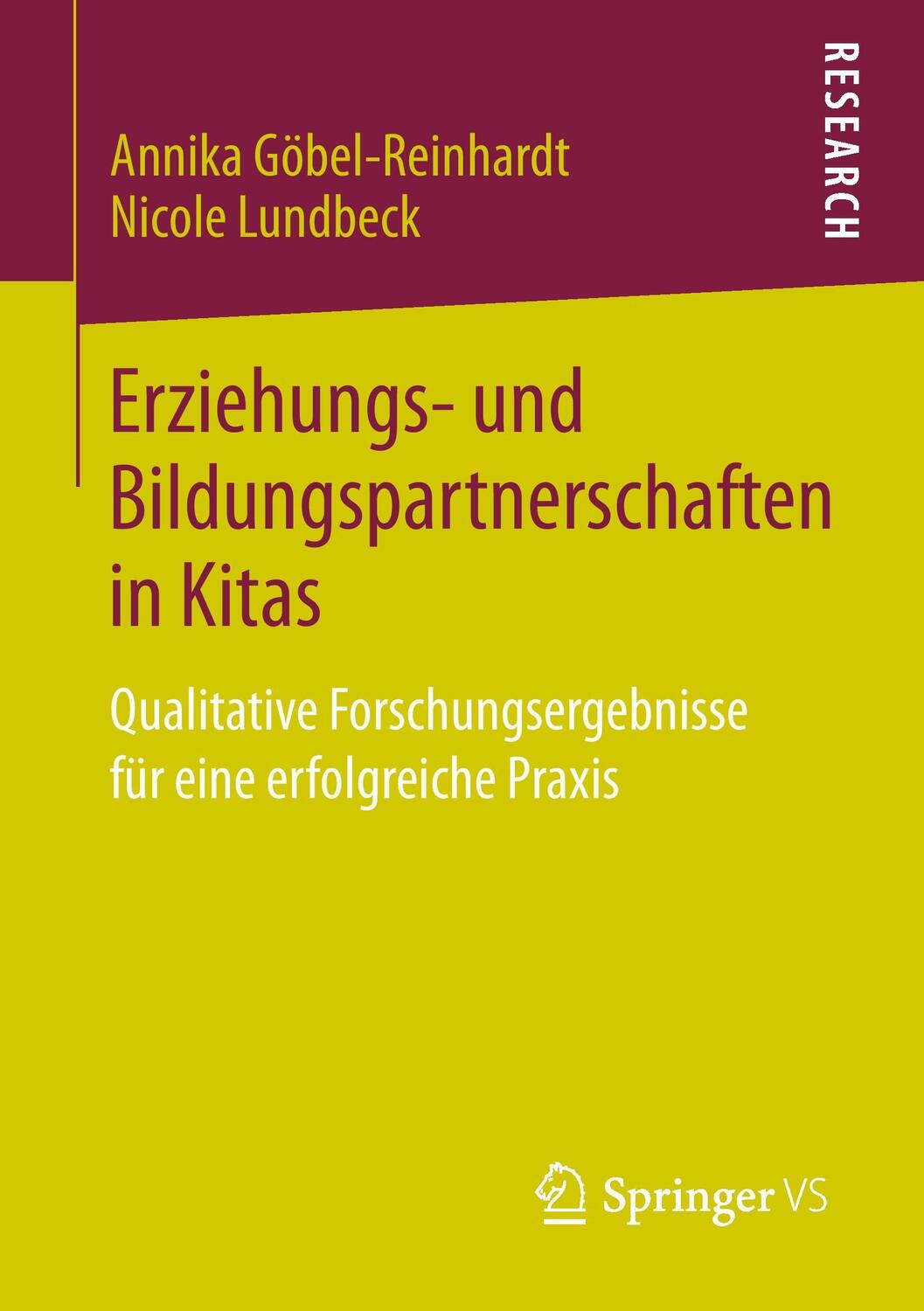 Cover: 9783658078775 | Erziehungs- und Bildungspartnerschaften in Kitas | Taschenbuch