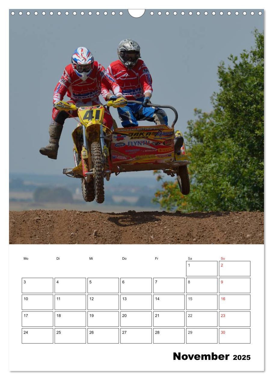 Bild: 9783457079355 | Motocross Terminplaner (Wandkalender 2025 DIN A3 hoch), CALVENDO...