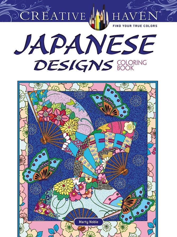 Cover: 9780486823485 | Creative Haven Japanese Designs Coloring Book | Marty Noble | Buch