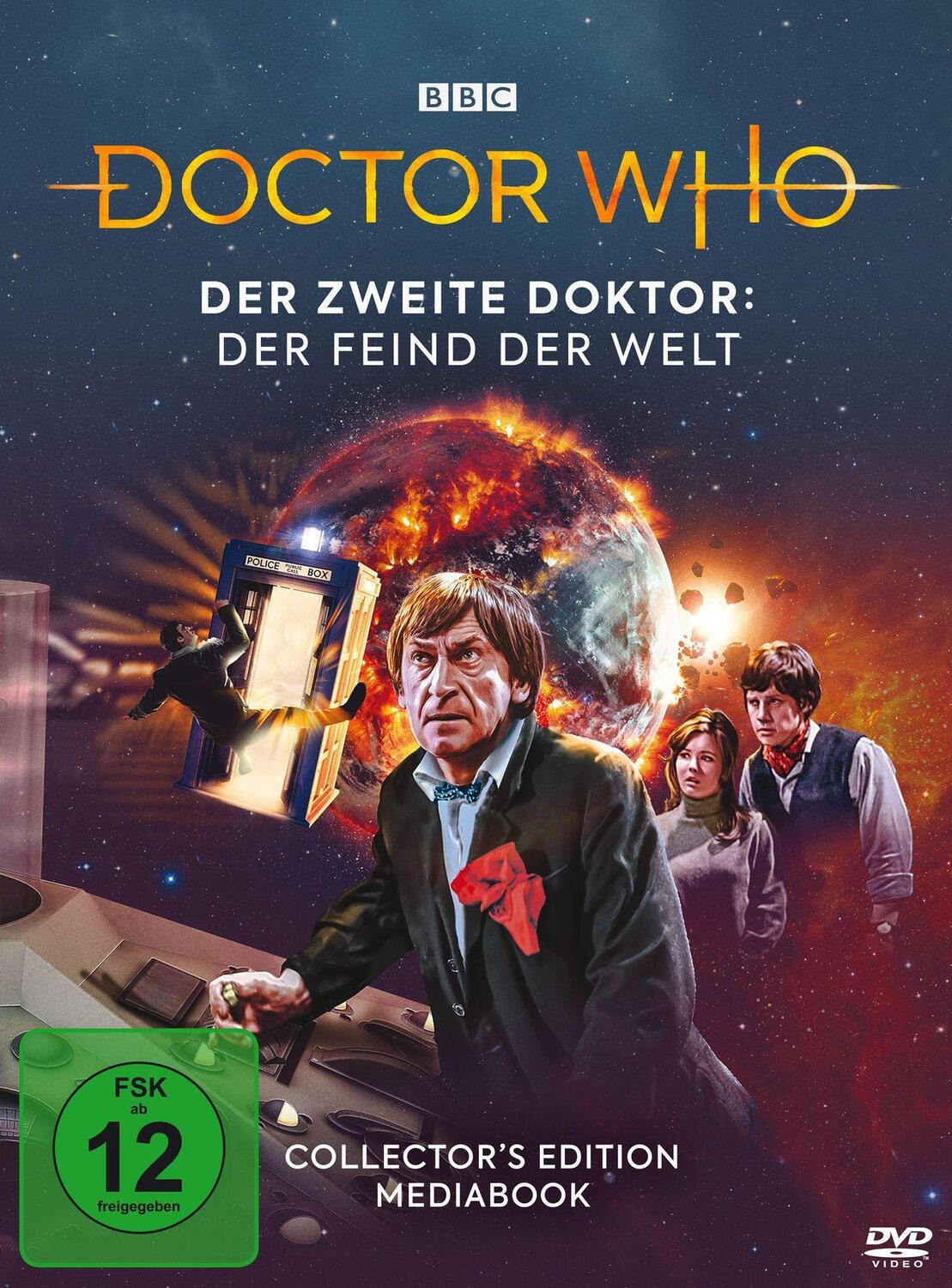 Cover: 4006448770969 | Doctor Who - Der Zweite Doktor: Der Feind der Welt | Barry Letts | DVD