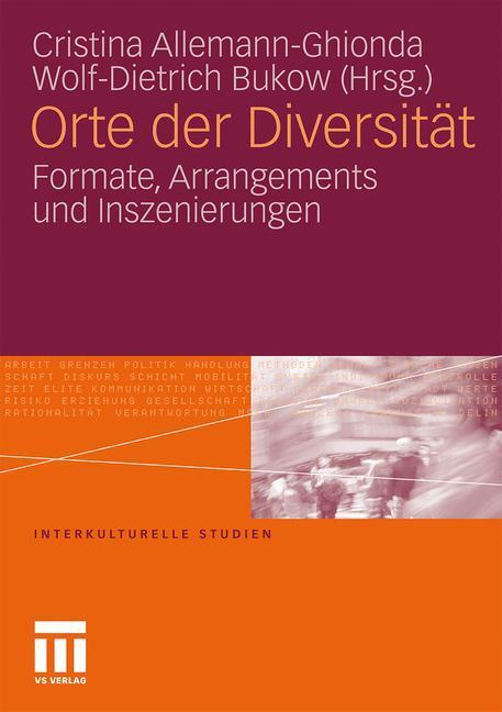 Cover: 9783531174990 | Orte der Diversität | Formate, Arrangements und Inszenierungen | Buch