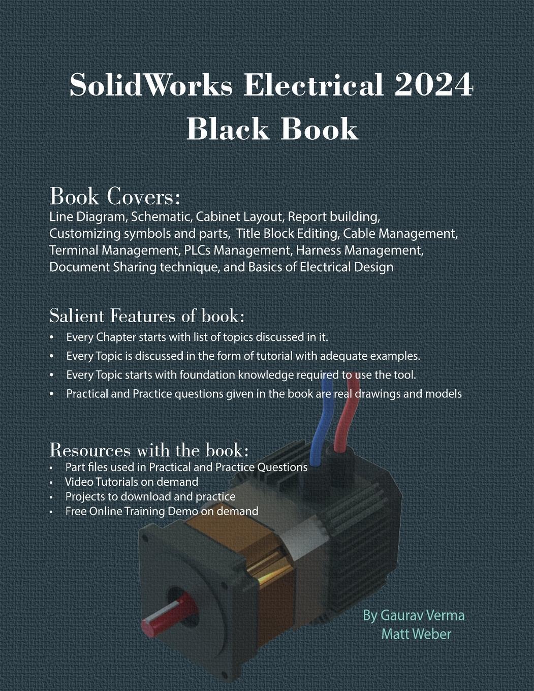 Cover: 9781774591208 | SolidWorks Electrical 2024 Black Book | Gaurav Verma (u. a.) | Buch