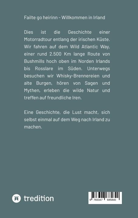 Rückseite: 9783347685840 | Irland | Eine Motorradreise auf dem "Wild Atlantic Way" | Gehring