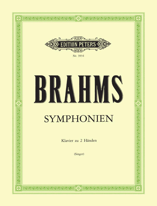 Cover: 9790014019839 | 4 Symphonies | Johannes Brahms | Buch | Edition Peters