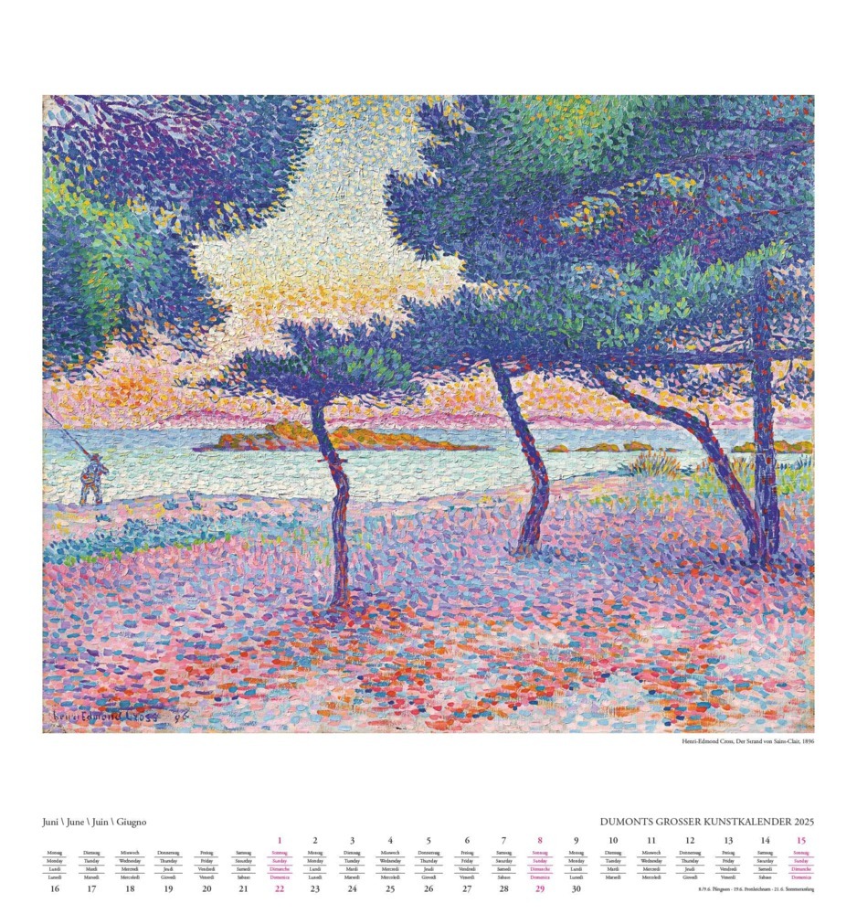 Bild: 4250809653006 | DUMONT - DUMONTS Großer Kunstkalender 2025 Wandkalender, 45x48cm,...