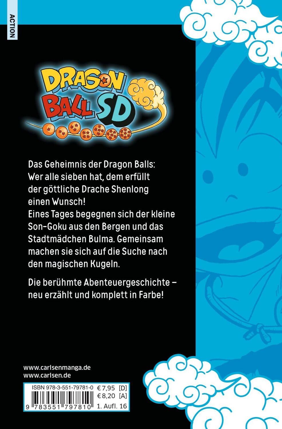 Rückseite: 9783551797810 | Dragon Ball SD 1 | Akira Toriyama (u. a.) | Taschenbuch | Deutsch