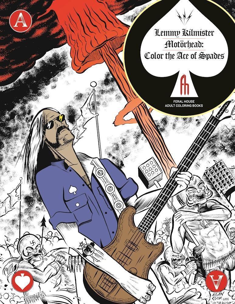 Cover: 9781627310383 | Lemmy Kilmister of Motörhead: Color the Ace of Spades | Taschenbuch