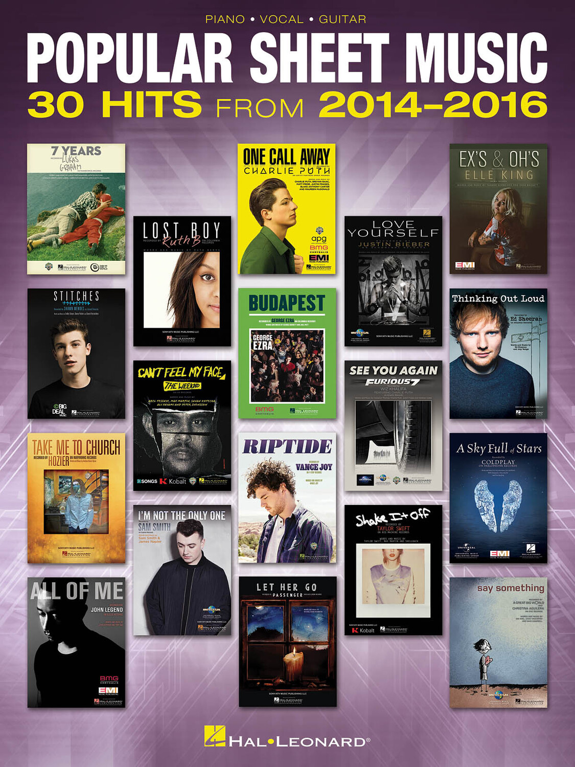 Cover: 888680630614 | Popular Sheet Music | 30 Hits from 2014-2016 | Buch | 2016