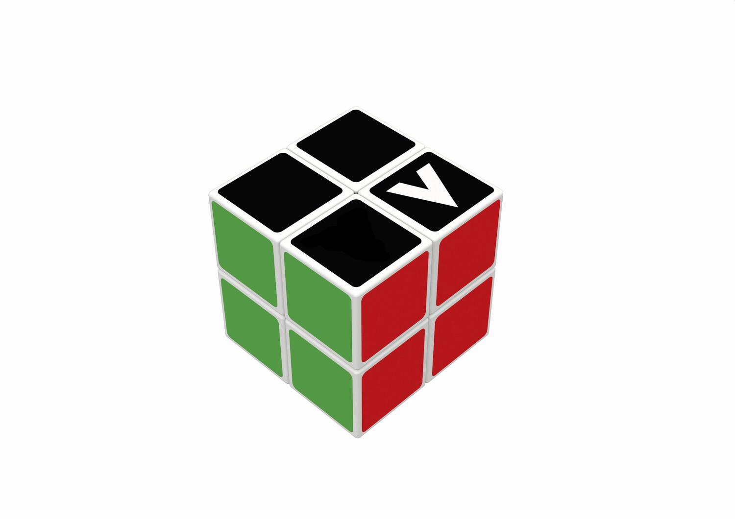 Cover: 5206457000104 | V-Cube - Zauberwürfel klassisch 2x2x2 | V-Cube | Spiel | Deutsch