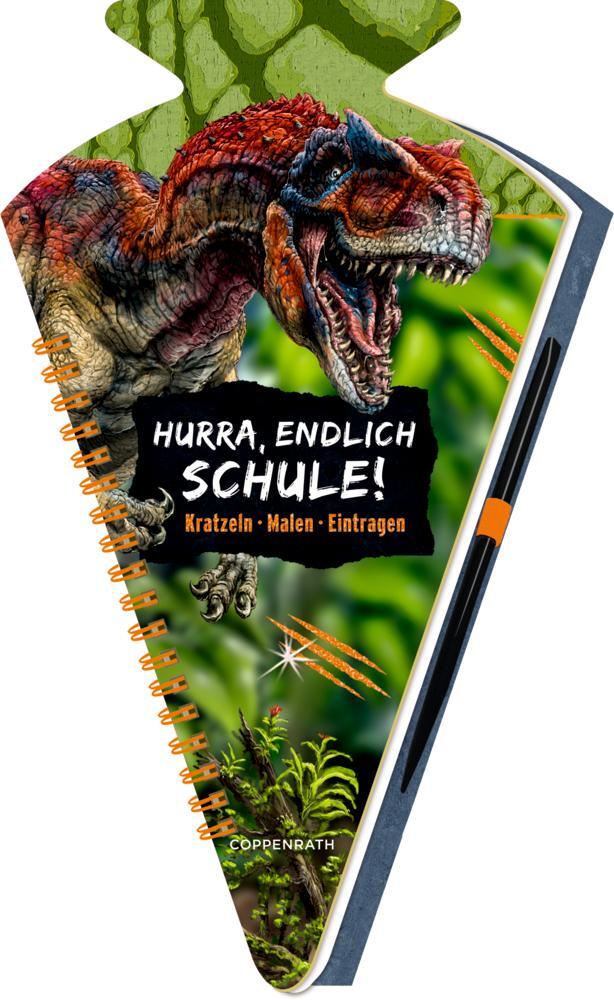 Cover: 4050003945606 | Schultüten-Kratzelbuch - T-REX World - Hurra, endlich Schule! | Buch