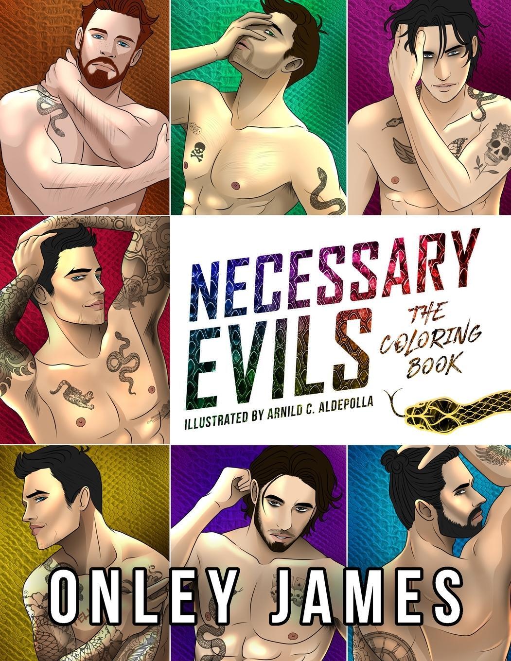 Cover: 9798887224411 | Necessary Evils | The Coloring Book | Onley James | Taschenbuch | 2023