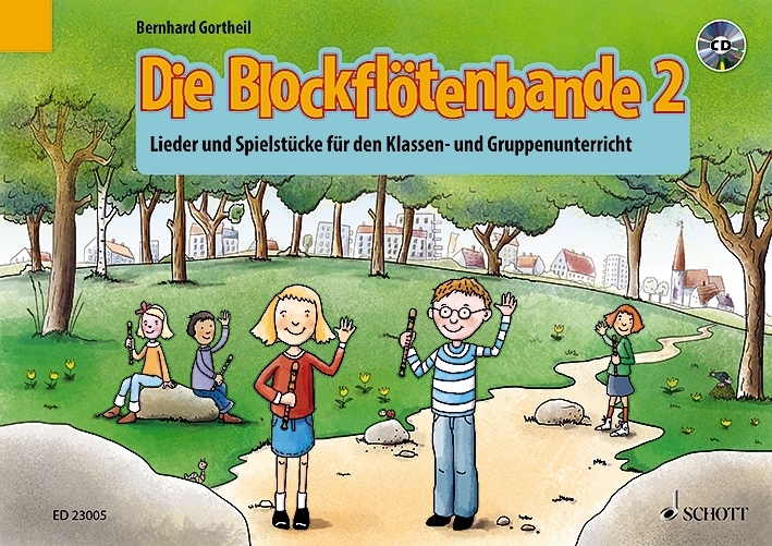 Cover: 9783795700379 | Die Blockflötenbande, Sopran-Blockflöte, m. Audio-CD. Bd.2 | Gortheil