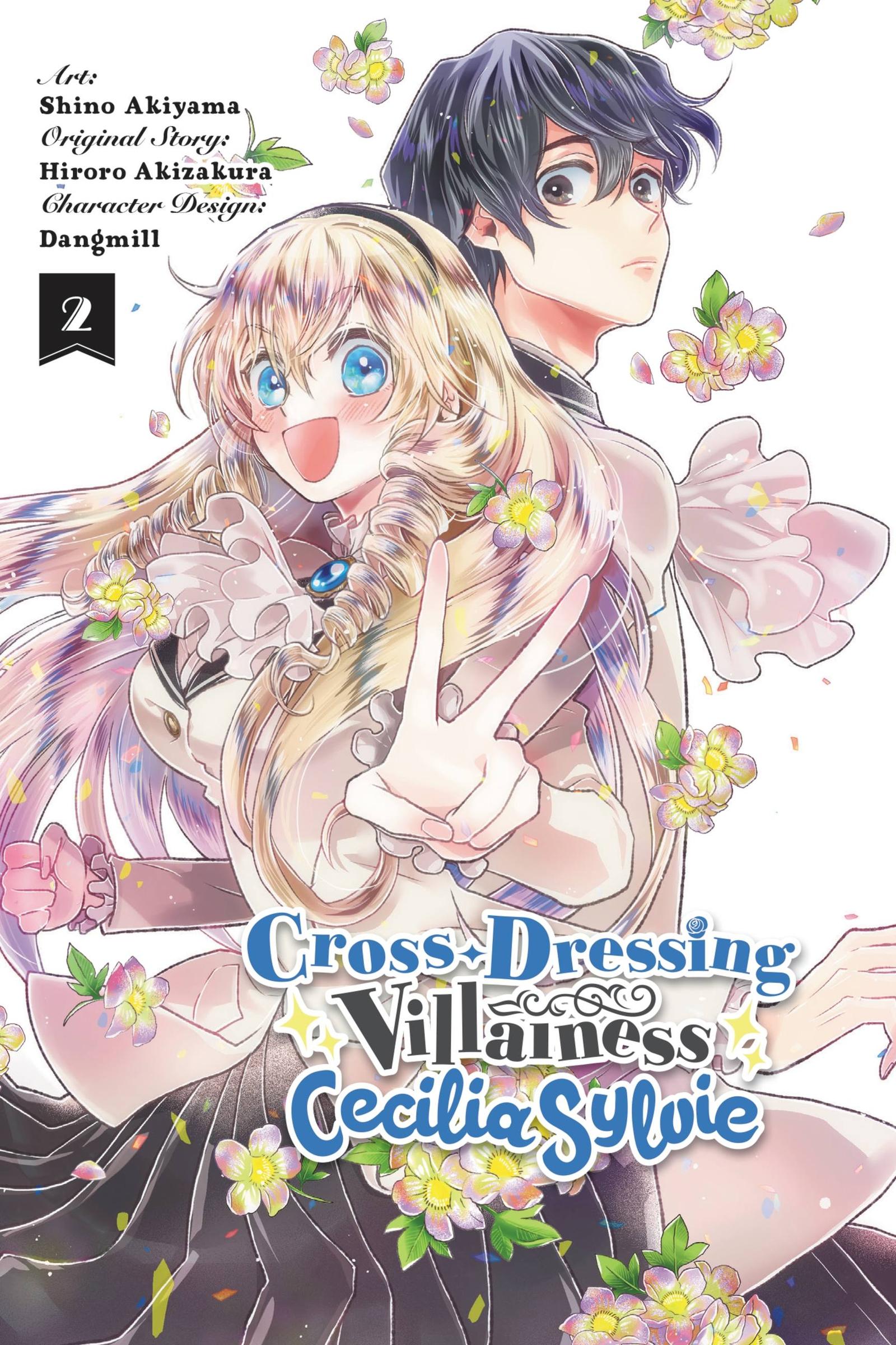 Cover: 9781975336615 | Cross-Dressing Villainess Cecilia Sylvie, Vol. 2 (Manga) | Akizakura