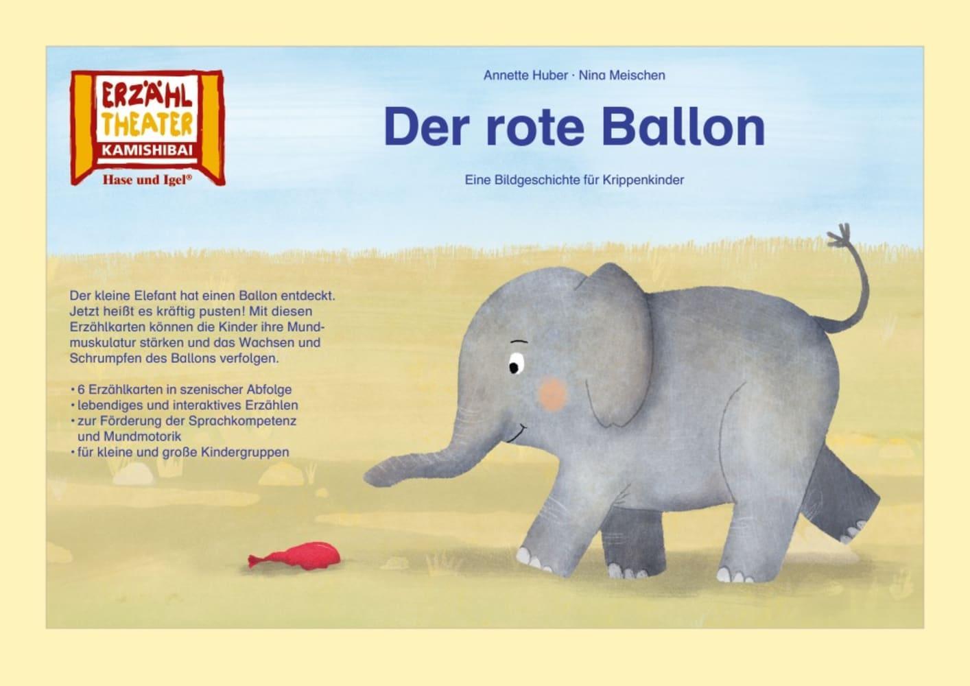Cover: 4260505831332 | Der rote Ballon / Kamishibai Bildkarten | Annette Huber (u. a.) | 6 S.