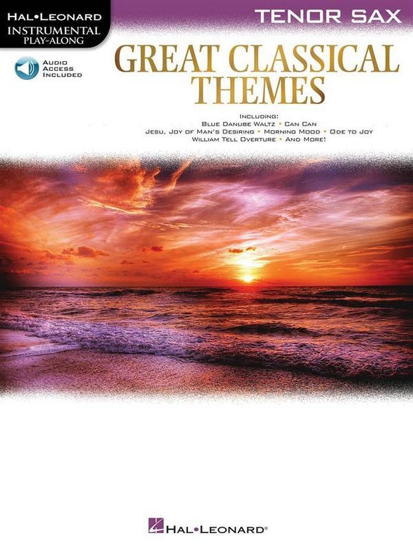 Cover: 9781540050380 | Great Classical Themes | Tenor Sax | Hal Leonard Corp | HL00292730