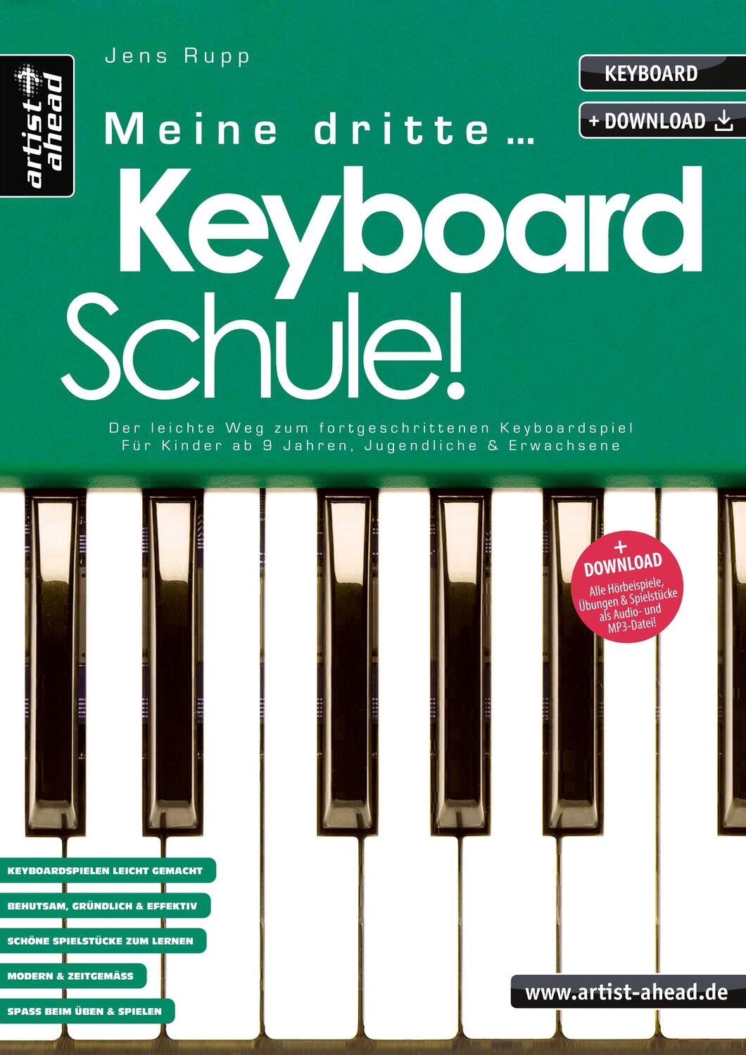 Cover: 9783866421561 | Meine dritte Keyboardschule! | Jens Rupp | Broschüre | Buch & Download